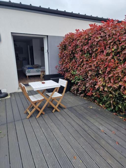 Studio Avec Terrasse Troarn エクステリア 写真